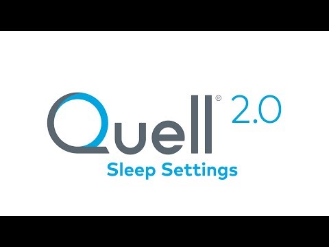 Quell 2.0: Sleep Settings