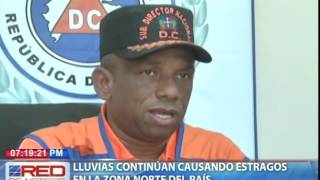 Lluvias continúan causando estragos en la zona Norte del país
