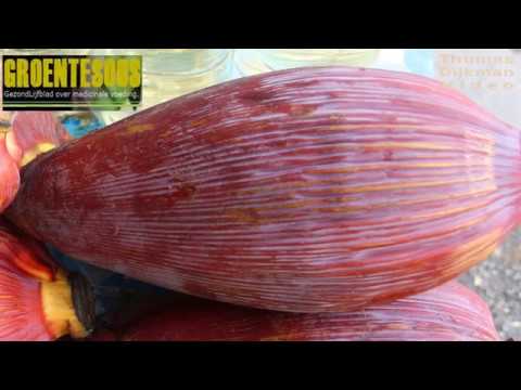 Bananenbloem, waarom gooien we een delicatesse weg?