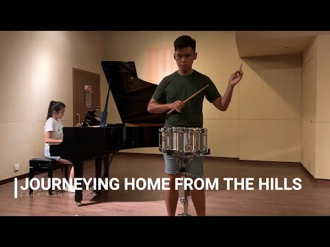 ABRSM G1 Percussion 2020 (A5) Journeying Home from the Hills - Zara Nunn