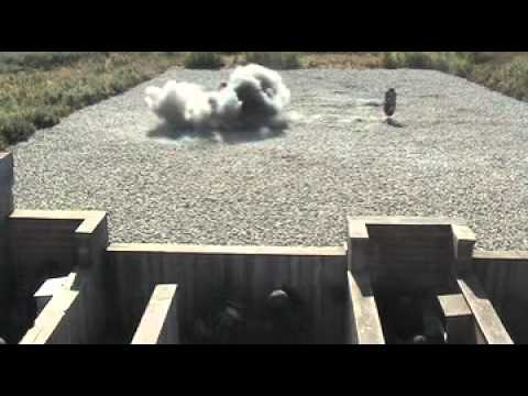 Royal Marines Grenade Throwing