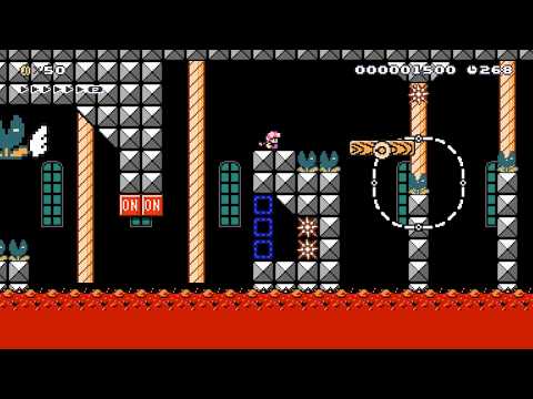 Terrorjump Fortress beaten by YT Rozeldix [ Trakkan ] [ Mario Maker 2 ]