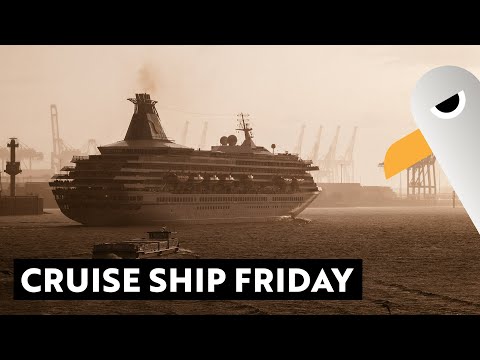 Cruise Ship Friday Live - Otto Sverdrup / Artania / Europa 2 verlassen Hamburg