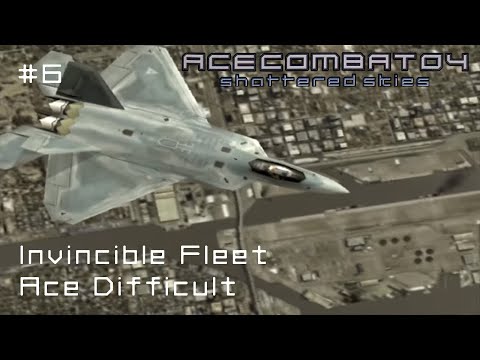 Invincible Fleet (Ace Difficult)  Ace Combat 04 Playthrough #6