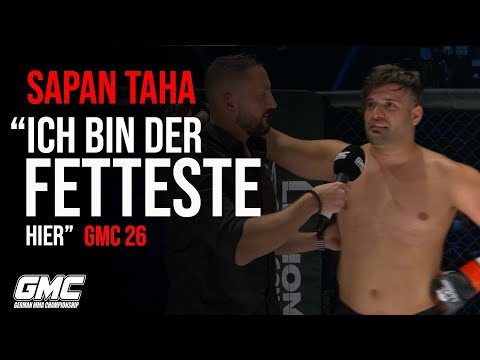 Das WITZIGSTE Kampf Interview des Jahres 😂 | Sapan Taha bei GMC 26