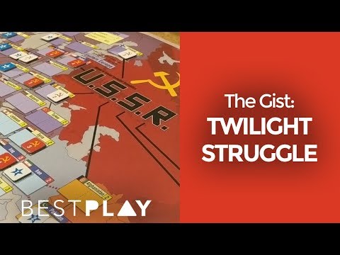Twilight Struggle: the board game in one minute