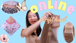 ONLINE THRIFT HAUL + TIPS | thrifting in Singapore ep 2