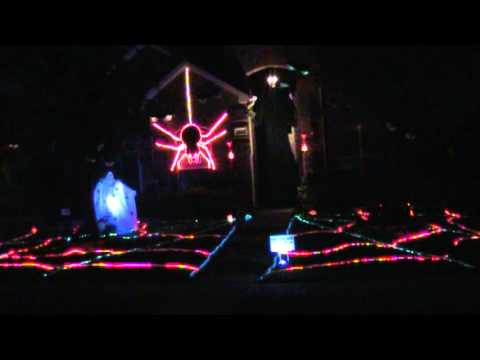 Hunt Family Halloween Lights and Sound Show 2013 - Scary Fairy