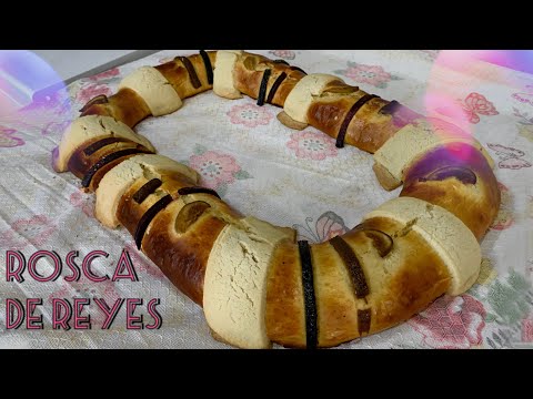 🔥Rosca de reyes tradicional de mantequilla casera hecha a mano