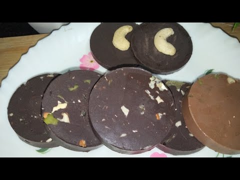 Bina mould ke banaye delicious Chocolate| Rakhi Chocolate| How to make Dry fruit chocolate.