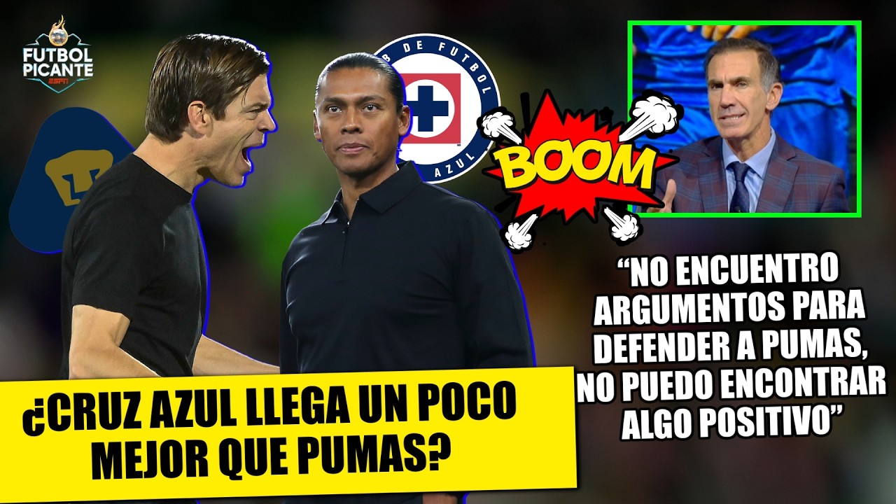 ¡PUMAS UN TOTAL DESASTRE! Salida de Efraín les PASÓ FACTURA | CRUZ AZUL, favorito | Futbol Picante