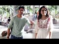 Abhimanyu Dassani Shirley Setia Snapped At Airport Nikamma Promotion