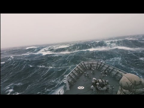 The North Sea 🌊😱 Most Dangerous Sea In The World 😰 #scary