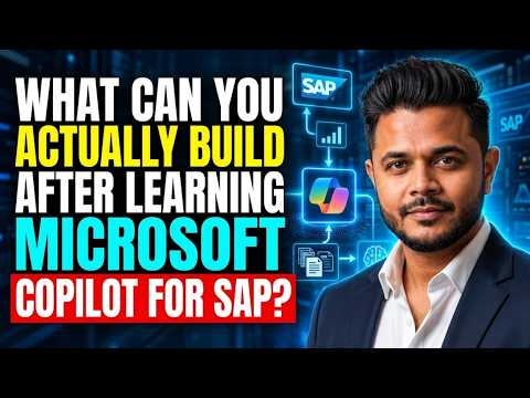 20 Things an SAP Consultant Can Do After Microsoft Copilot Training