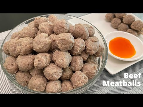 How to Make Beef Meatballs