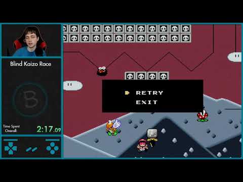 SMW Blind Kaizo Race Week 52 - Superfuzzy be jesusgeuse
