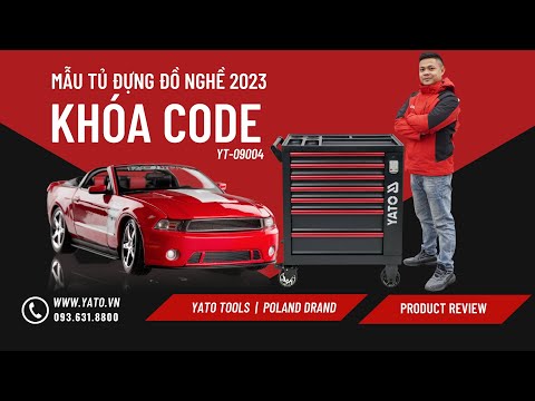 Шафа-візок для інструментів YATO, 7 шуфлядів, кодовий замок, 982x755x455 мм