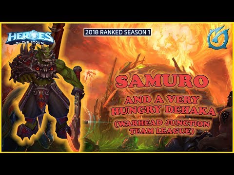 Grubby | Heroes of the Storm - Samuro and a Very Hungry Dehaka - TL 2018 S1 - Warhead Junction