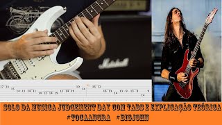 Judgement Day Angra Solo Kiko Loureiro Lesson Tab #tocaangra
