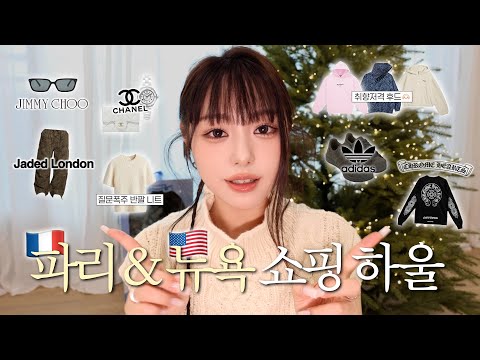 지름신이 강림 하셨다 ..💸 파리 & 뉴욕 쇼핑하울 🛍️ 