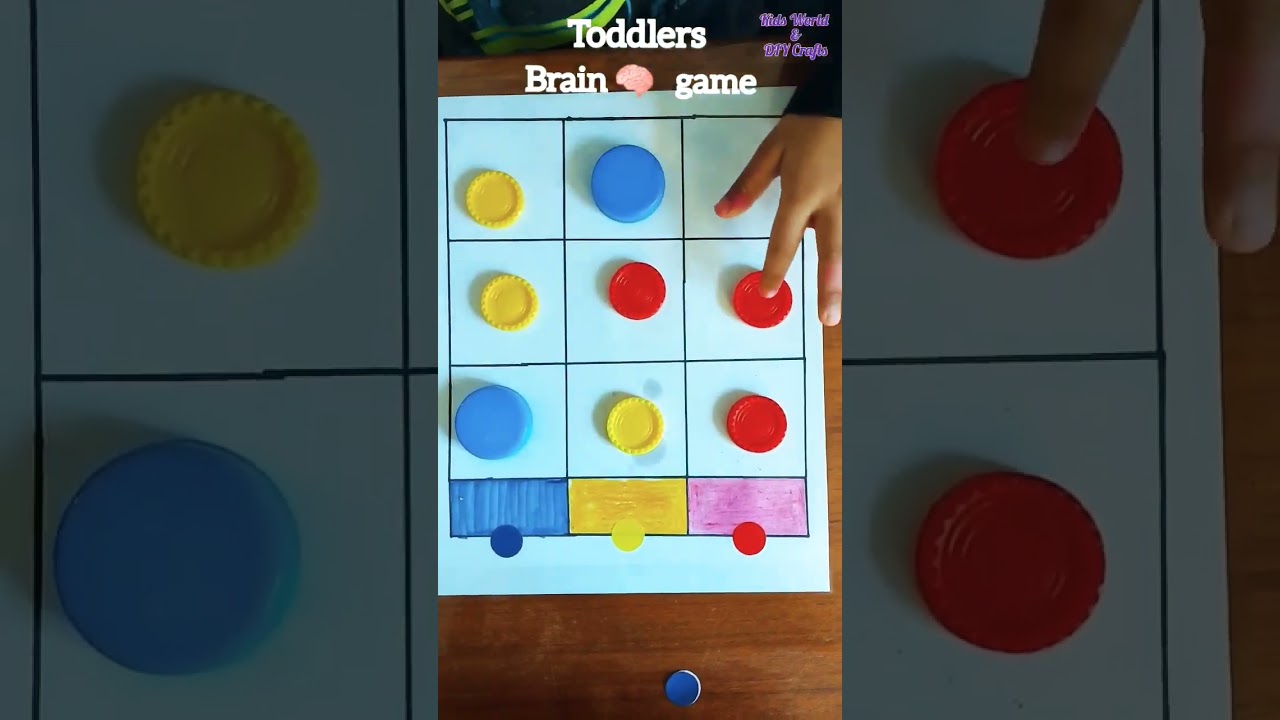 Toddlers Activity #learning #puzzle #games #preschool #kids #indoor #activity #fun #play #partygames