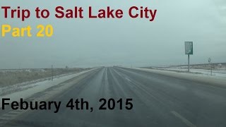 preview picture of video 'Salt Lake City 2015 | 20 of 34 | Rural I-80 to Rawlins | HD'