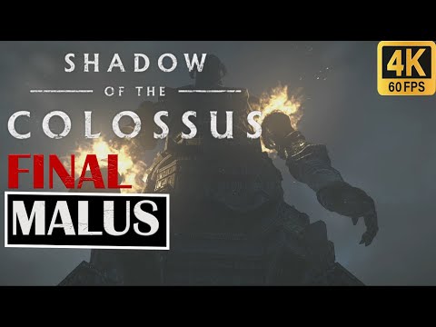 Shadow Of the Colossus - Malus Final Boss Fight 4K Ps5 60 Fps