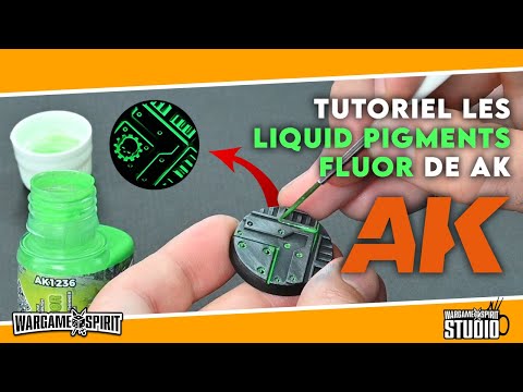 Wargame Spirit Studio - Tutorial using Liquid Pigments Fluor AK