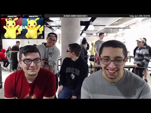 Ultimate Sooner Smash Dojo 4 - Quote (ROB, Pikachu) vs Dentei (Pikachu) - Winners R3