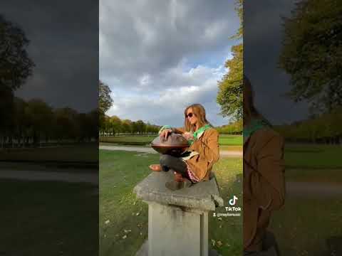 spring arrived :) Playing a Taopan - Mini #handpan