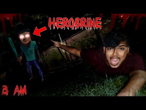 Alok Games - Minecraft I Found Herobrine Ghost In Real Life !