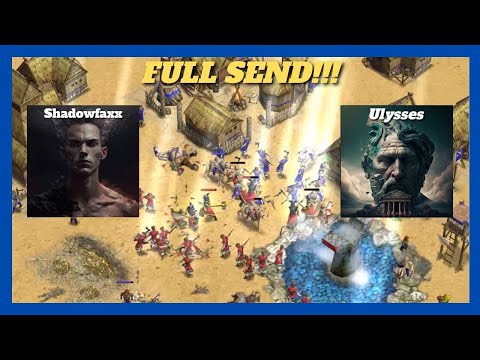 The Fabled Freyja Rush? | Shadowfaxx (Odin) vs Ulysses (Loki) Game 3/7 #aom #ageofempires
