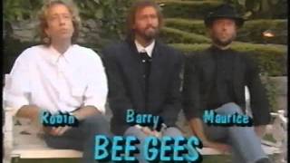 Bee Gees interview (1989) from Americas Top 10