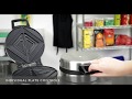 Video: Sandwichera tostadora de contacto 73002 Dualit J476