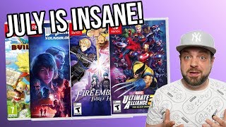 July is INSANE for NEW Nintendo Switch Games!