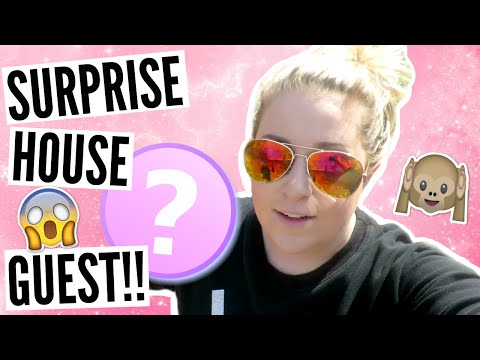 SURPRISE HOUSE GUEST!! Video