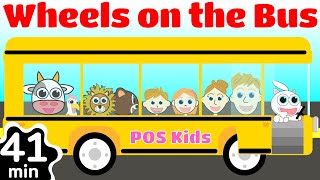 Wheels on the Bus 🚌 + More Nursery Rhymes & Kids Songs