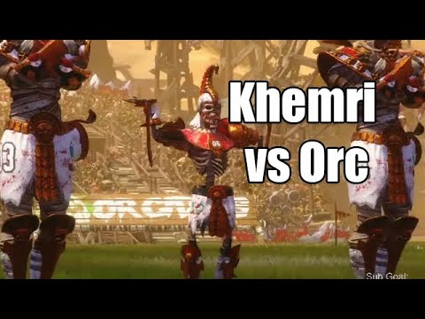 Crendorian Blood Bowl League Season 7 - Week 6: Khemri vs Orcs