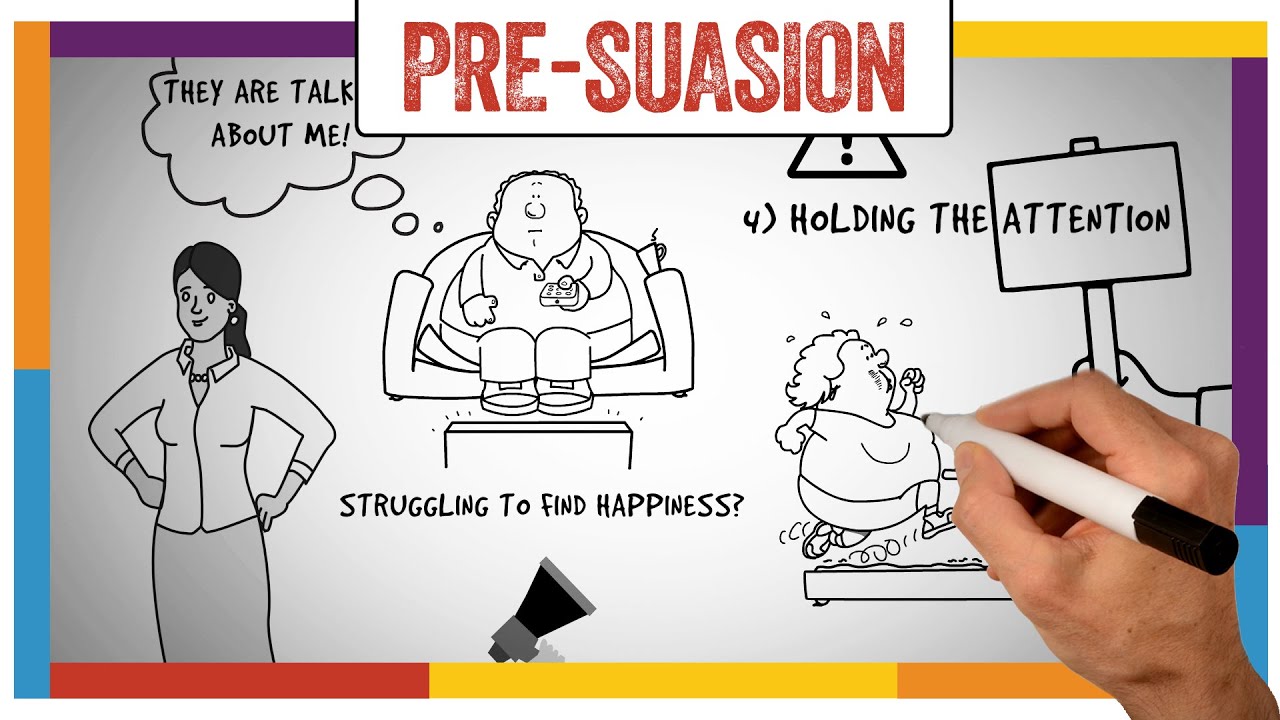 Pre-Suasion by Robert Cialdini - Summary & Review (ANIMATED)
