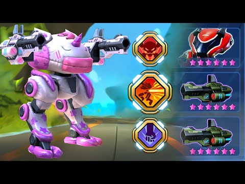 DEADLY BATTLE ANGEL Lancer & Cryo Launcher Dominate Battlefield - Mech Arena