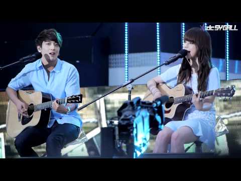 120608 전주 뮤직뱅크 - CNBLUE 정용화 & 주니엘 illa illa + 바보