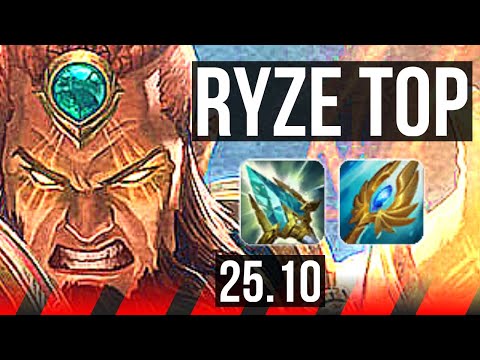 RYZE vs RENEKTON (TOP) | EUW Diamond | 25.10