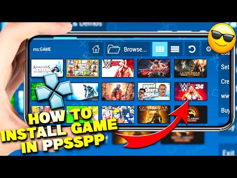 {2026}🔥How To Install Game In PPSSPP Emulator Android | How To Add Games In Ppsspp | Badshah Gamer