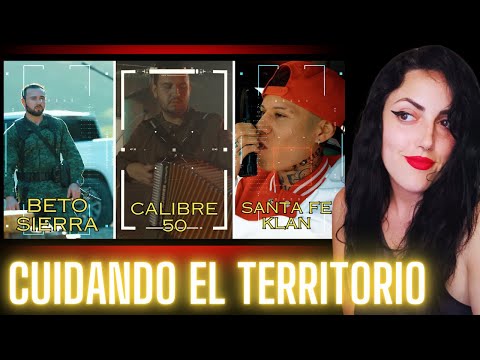 🔥ESPAÑOLA REACCIONA a Santa Fe Klan x Calibre 50 x Beto Sierra - Cuidando El Territorio 🔥