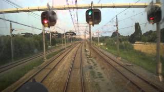 preview picture of video '[cabinerit] A train driver's view: Gouda - Utrecht CS, ICM, 01-Aug-2014.'