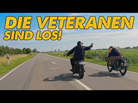 Zeitreise auf zwei Rädern: mit 120 Oldtimern durch Norddeutschland | Andis Funktionspunk