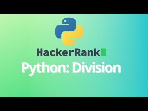 04 Python Division Hackerrank Solutions Studycodersdiary