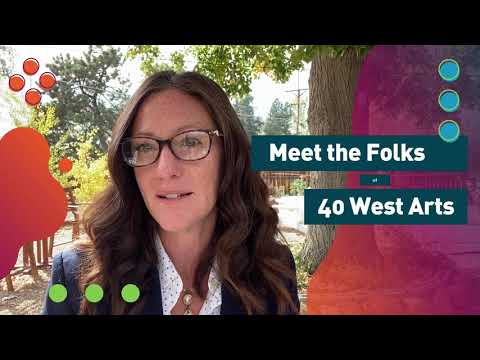 Meet the Folks of 40 West Arts: Sarah Vickers