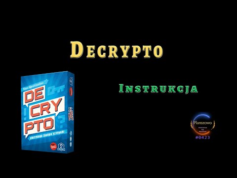 Decrypto - Instrukcja