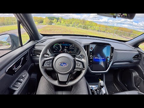 2025 斯巴魯森林人旅行版混合動力車 - POV 首次駕駛印象 (2025 Subaru Forester Touring Hybrid - POV First Driving Impressions)